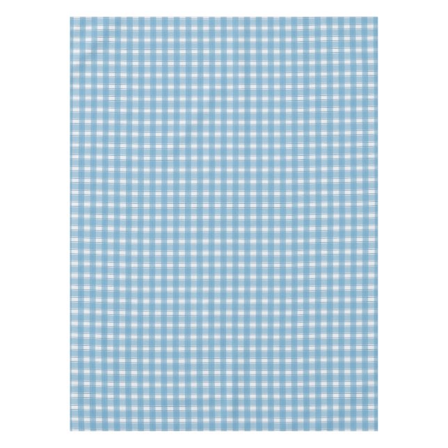 Nappe Charme Gingham Bleu (Devant)