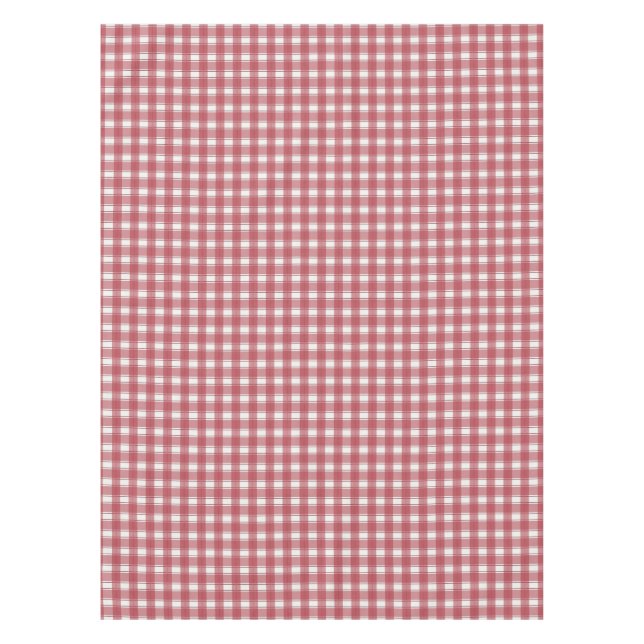 Nappe Charme Gingham Rouge (Devant)