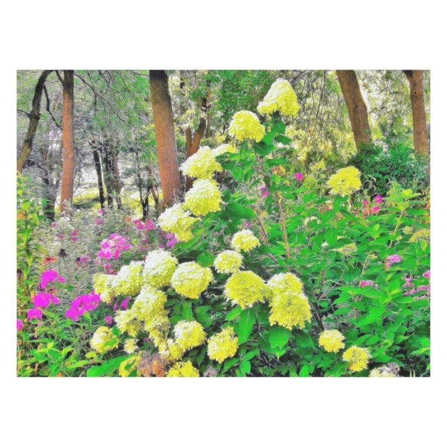 Nappe Chartreuse Vert Limelight Hydrangea Garden (Devant (Horizontal))