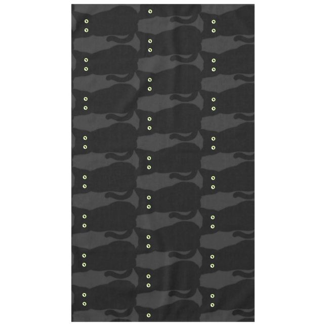 Nappe Chat noir, chaton mignon, plaisir spottaculaire (Devant)