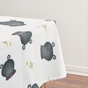 Nappe Chaudière de sorcières magiques Halloween annivers