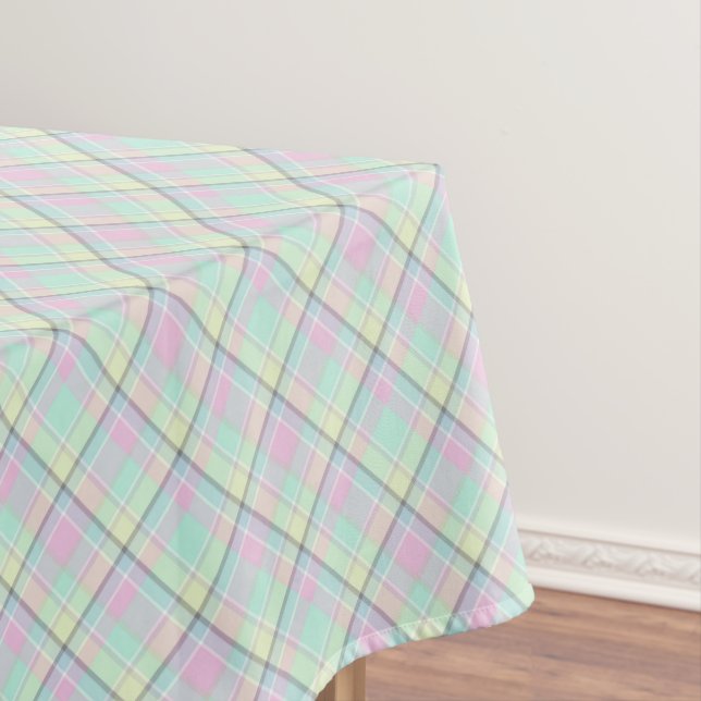 Nappe Checkered pattern of caramel colors. (In Situ)