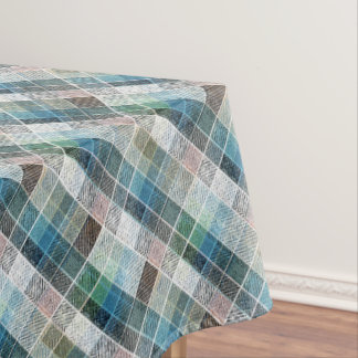 Nappe checkered, tartan, plaid, classic, blue, white