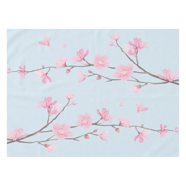 Nappe Cherry Blossom - Arrière - plan transparent (Devant (Horizontal))