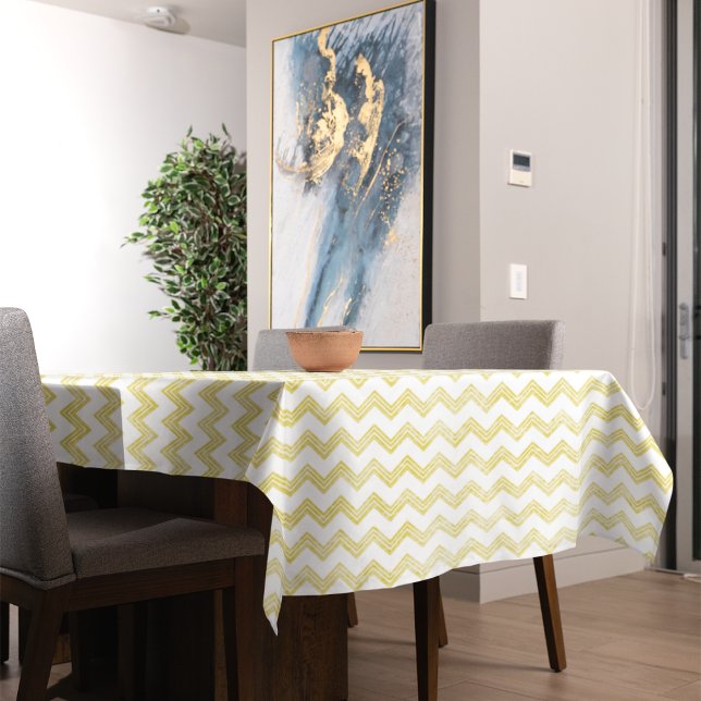 Nappe Chevron Grunge Pailleté Jaune (Créateur téléchargé)