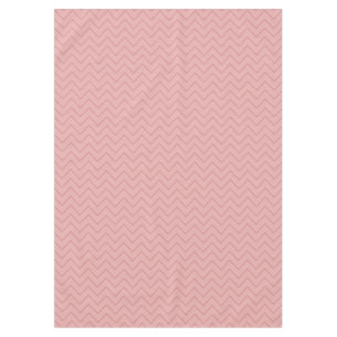 Nappe Chevron rose de corail