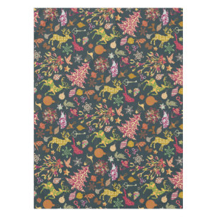 Nappe Chic Colorful Festif Patchwork Floral Damask
