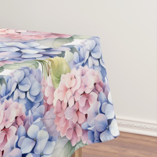 Nappe Chic couleur printemps Hydrangeas (In Situ)