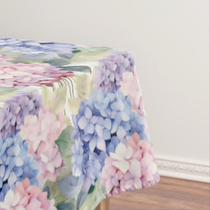 Nappe Chic couleur printemps Hydrangeas
