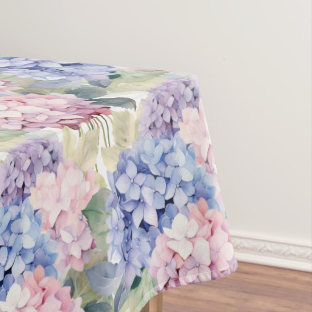 Nappe Chic couleur printemps Hydrangeas (In Situ)