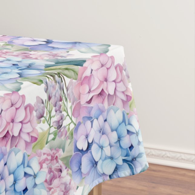 Nappe Chic couleur printemps Hydrangeas (In Situ)