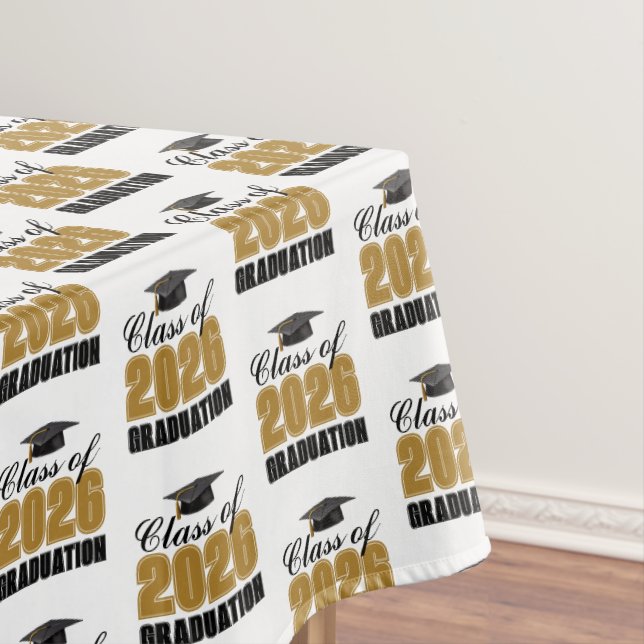 Nappe Chic Gold Class of 2026 Graduation Party (In Situ)