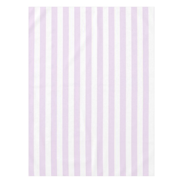 Nappe Chic Nautical Pastel Purple Stripes Spring Summer  (Devant)
