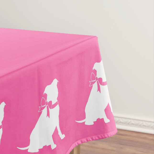 Nappe Chien Baby shower Pit Bull Puppy (In Situ)