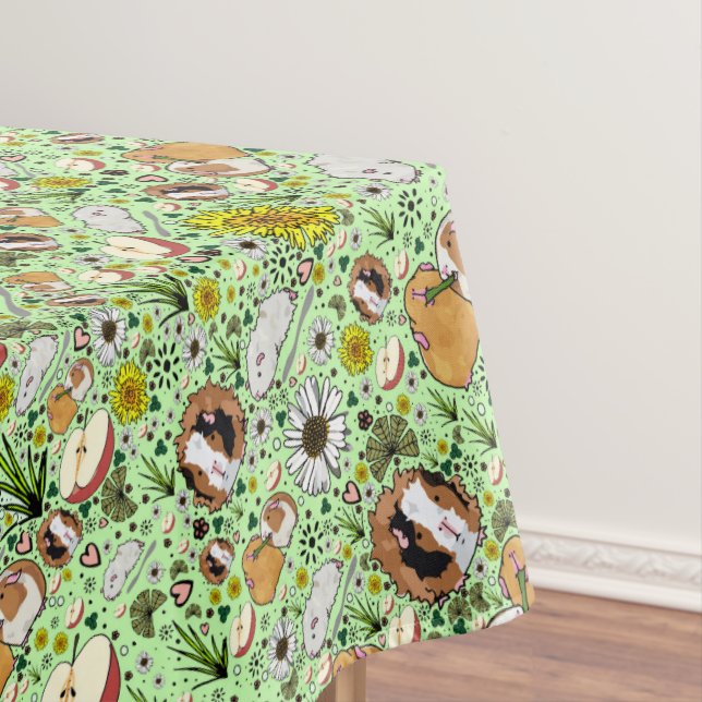 Nappe Chiens en vert (In Situ)