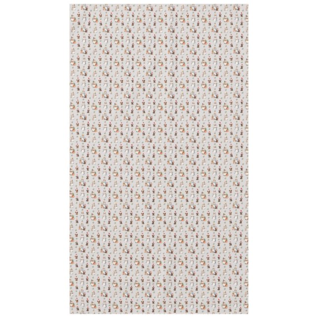 Nappe Chiots de Dachshund : Chapeaux de Père Noël, Holly (Devant)