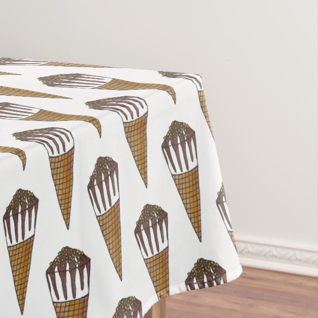 Nappe Chocolat Vanille Crème glacée Nutty Nuts Buddy Con (In Situ)