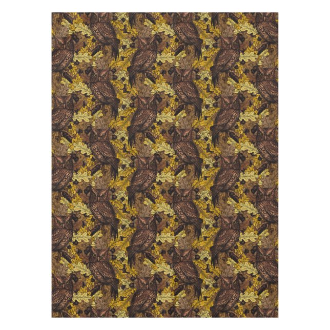 Nappe Chouettes d'automne (Devant)