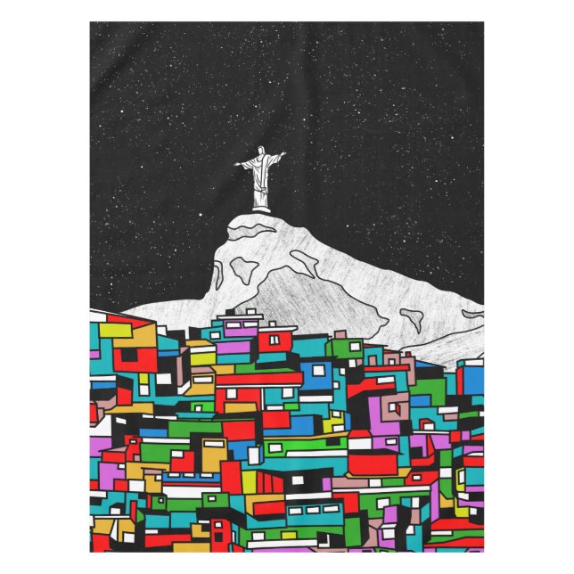 Nappe Christ Rédempteur Rio de Janeiro (Devant)