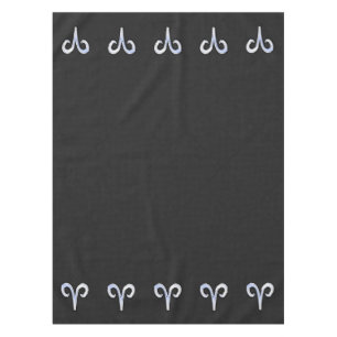 Nappe Chrome Comme Aries Symbole Zodiac Style de peau se