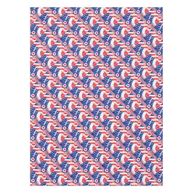 Nappe Cible de mod Mods USA Cible Grunge Roundel (Devant)