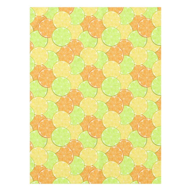 Nappe citron jaune orange citron (Devant)