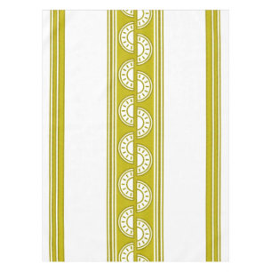 Nappe Citron Luxe Rayures Jacquard
