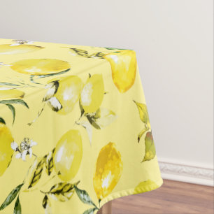 Nappe Citrons aquarelle 16
