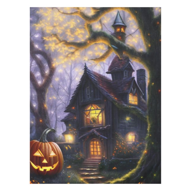 Nappe citrouille/automne/automne/Halloween (Devant)