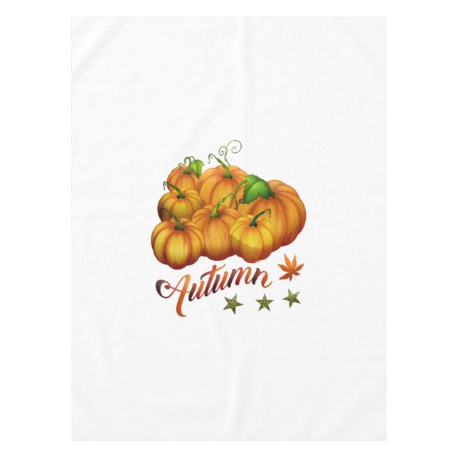Nappe Citrouille d'automne (Devant)
