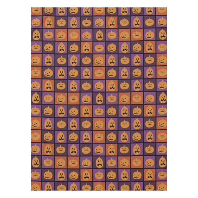 Nappe Citrouilles d'Halloween (Devant)