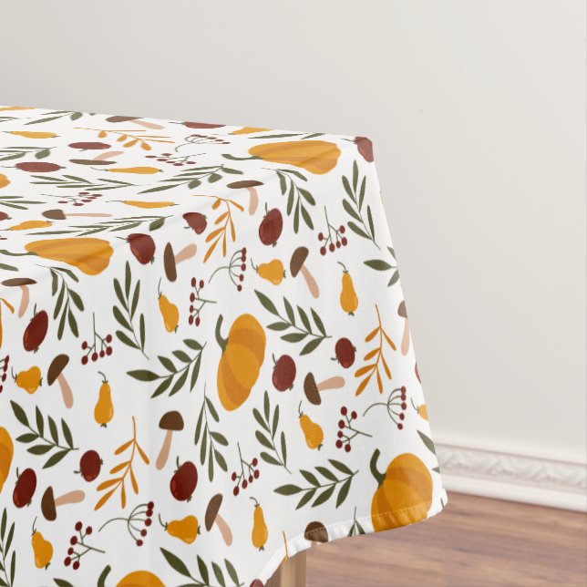 Nappe Citrouilles, grenades et poires (In Situ)