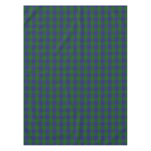 Nappe Clan barclay écossais chassant Green Blue Tartan
