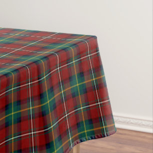Nappe Clan Boyd Red et Green Scottish Tartan