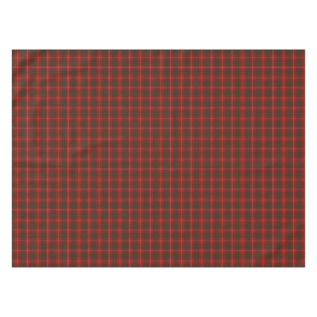 Nappe Clan Bruce Tartan Tissu de table (Devant (Horizontal))