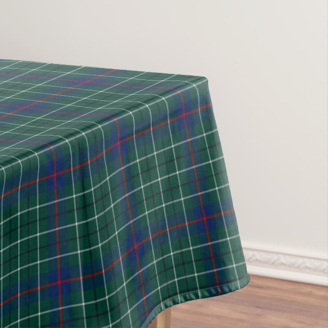 Nappe Clan Duncan Green et Blue Scottish Tartan (In Situ)