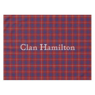 Nappe Clan Hamilton Tartan Tablecloth