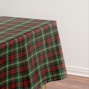 Nappe Clan Martin Green et Red Scottish Tartan