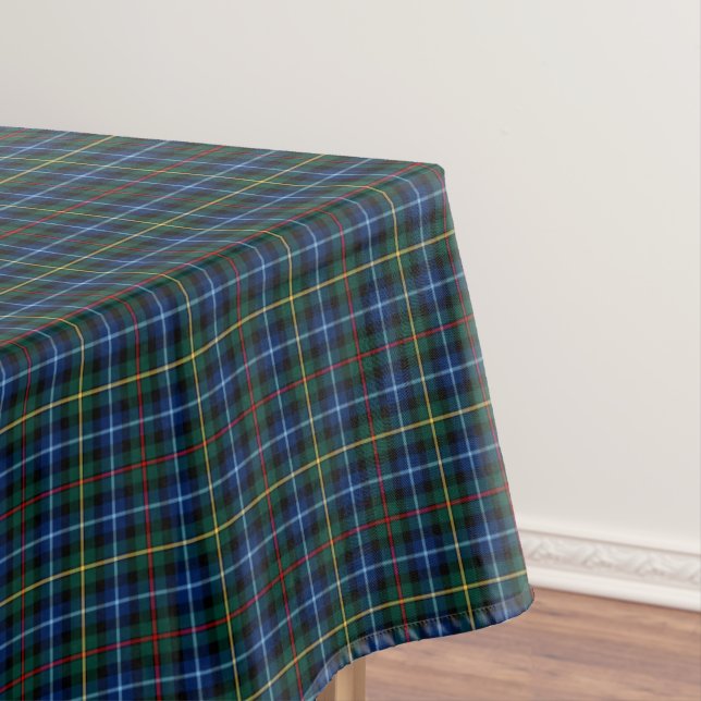 Nappe Clan Smith Royal Blue et Green Scottish Tartan (In Situ)