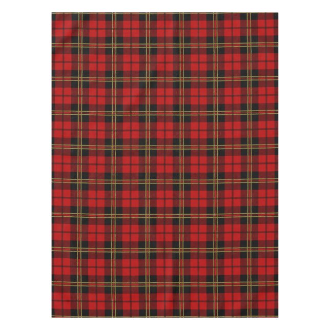 Nappe Clan Tartan Motif de Brodie Red Scottish (Devant)