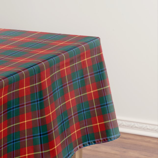 Nappe Clan Turnbull rouge et vert Plaid Scottish Tartan (In Situ)