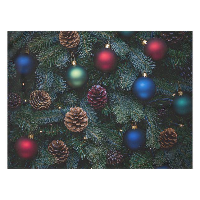 Nappe Classic Elegant Christmas Tree Ornaments (Devant (Horizontal))