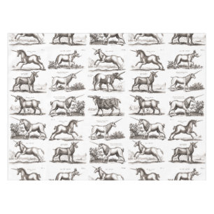 Nappe Classique Unicorne Antique Mythique Magie Créature