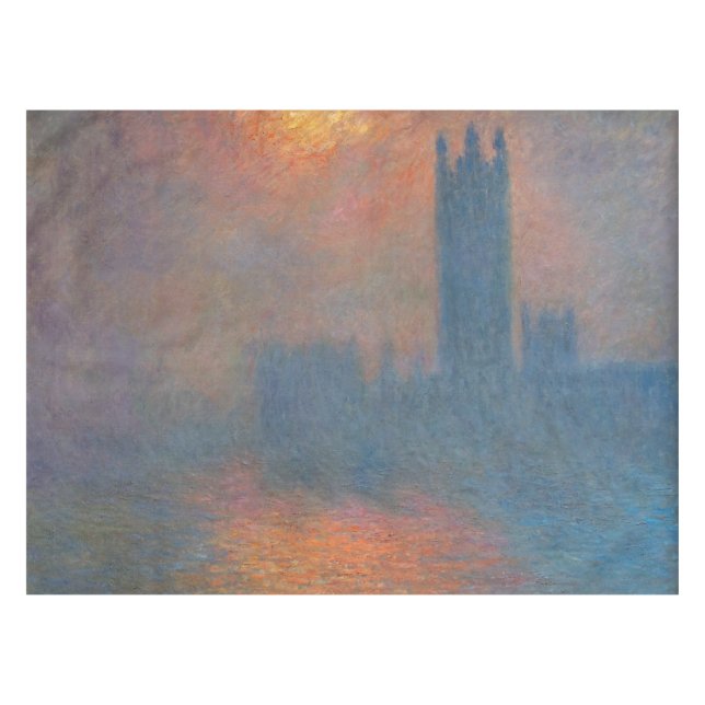 Nappe Claude Monet - Chambres du Parlement Londres (Devant (Horizontal))