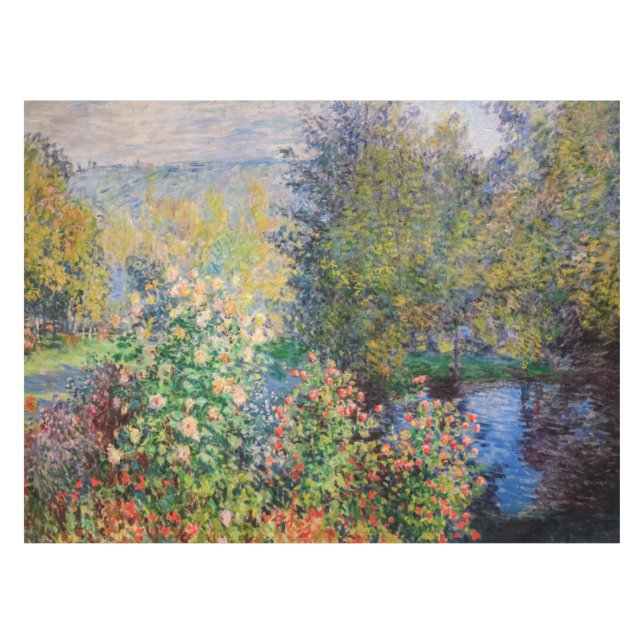 Nappe Claude Monet - Coin du jardin à Montgeron (Devant (Horizontal))