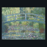 Nappe Claude Monet - Eau Lily étang, Harmonie verte<br><div class="desc">Etang Lily,  Harmonie Verte / Le Bassin aux Nympheas,  Harmonie Verte par Claude Monet en 1899</div>