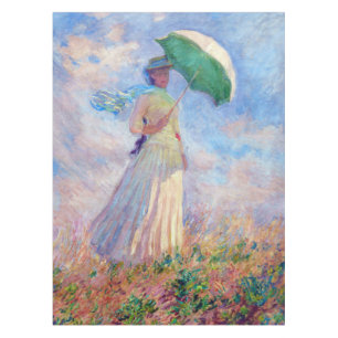 Nappe Claude Monet - Femme avec un parasol face à droite