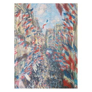 Nappe Claude Monet - La Rue Montorgueil - Paris