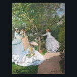 Nappe Claude Monet - Les femmes dans le jardin<br><div class="desc">Femmes dans le jardin / Femmes au jardin - Claude Monet,  Huile sur toile,  1866</div>
