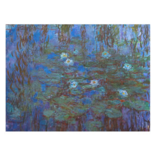 Nappe Claude Monet - Lys d'Eau Bleue
